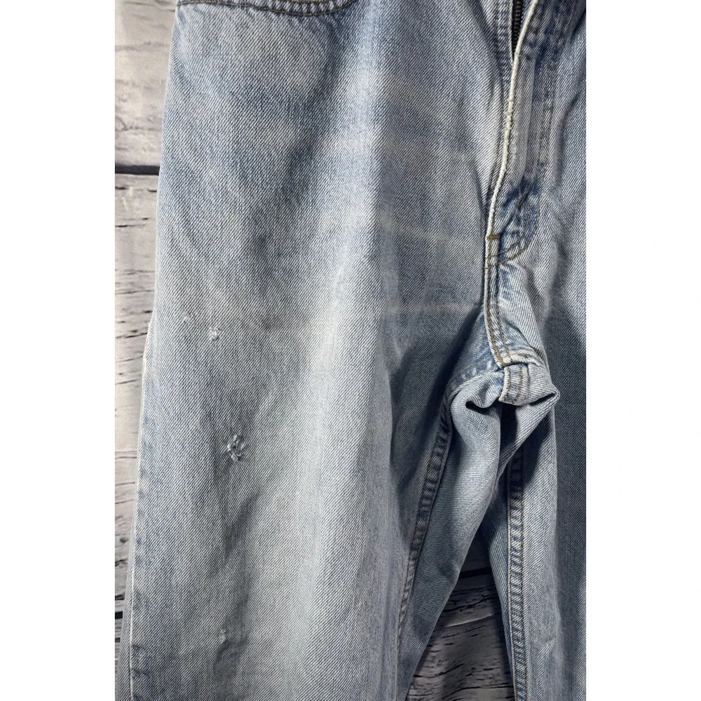 Levis 550 Light Stone Wash Relaxed Fit Made In‎ Canada Jeans 34x34